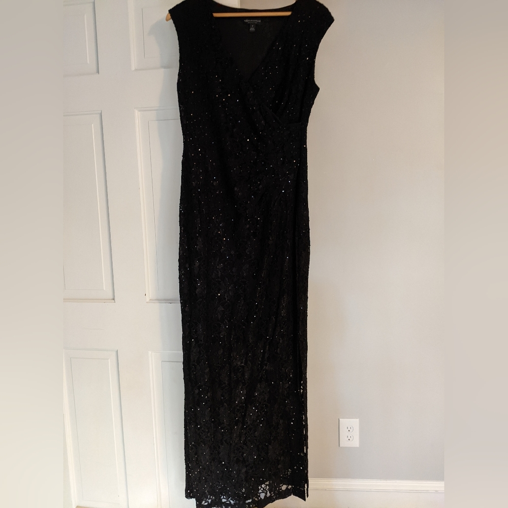 Black Sequin Formal dress